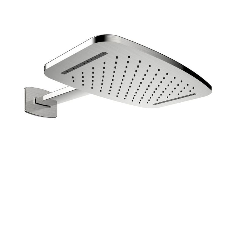 Waterval hoofddouche met doucheram 40 x 25 cm chroom