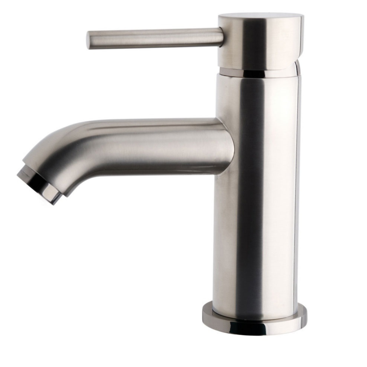 Cadans wastafelkraan laag geborsteld staal