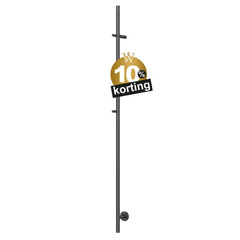Callista electric towel rail 60 Watt 150 cm chrome