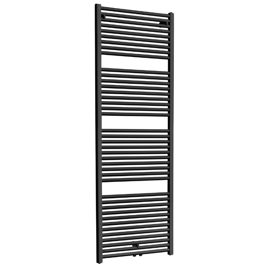 Elara designer radiator 181.7 x 60.0 cm matt black