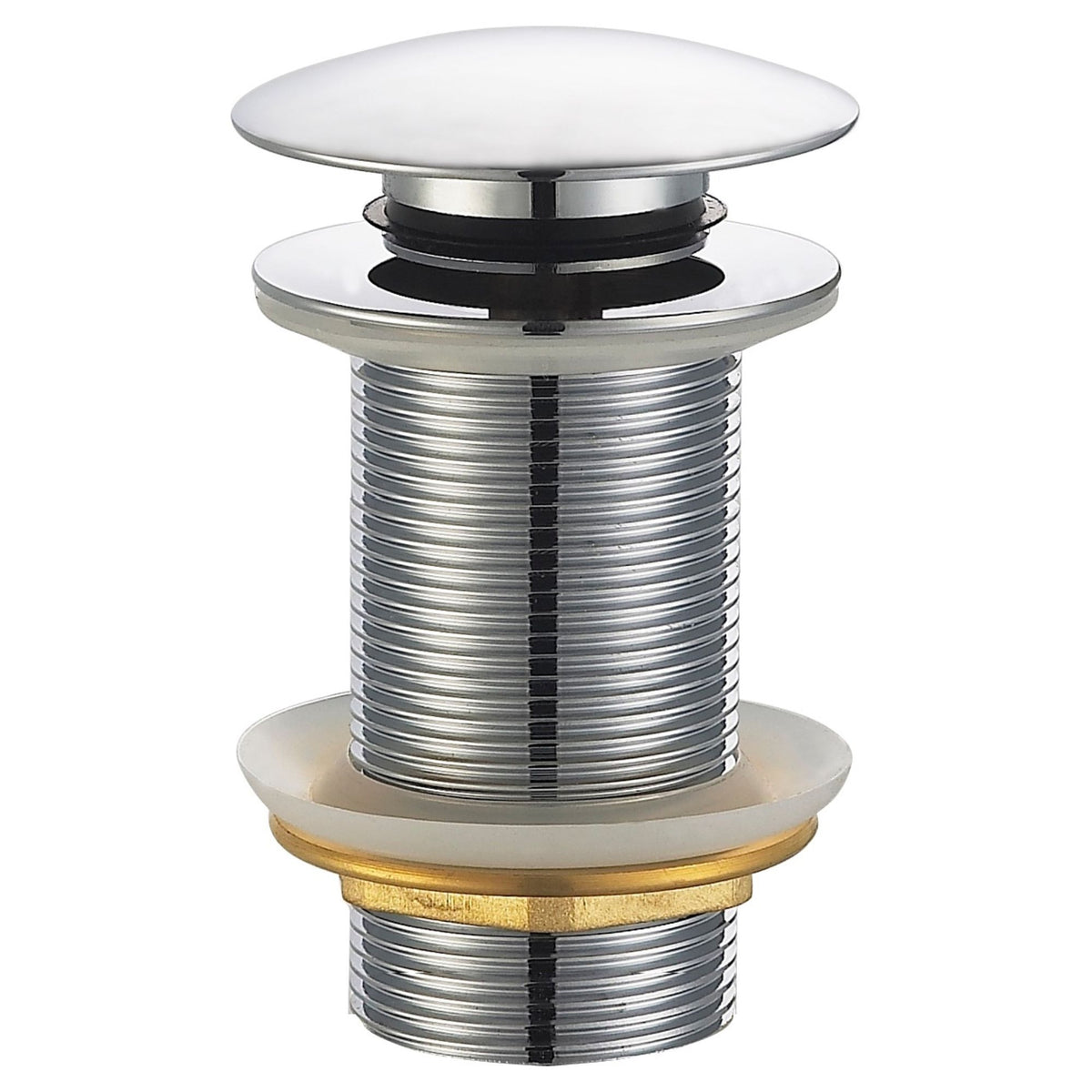 Caral clickwaste afvoerplug verlengd 5/4" chroom