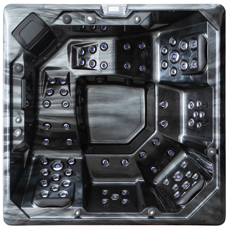 AWT Aussenwhirlpool IN-701 extreme CloudyBlack 212x212 grau
