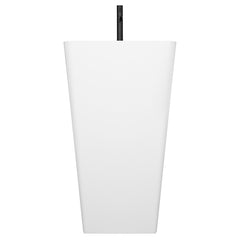 StoneArt Vrijstaand Wastafel LZ552 - wit glanzend - 50x51cm