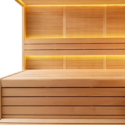AWT Sauna E1611B Hemlock 200x200 9kW Virta Bi-O