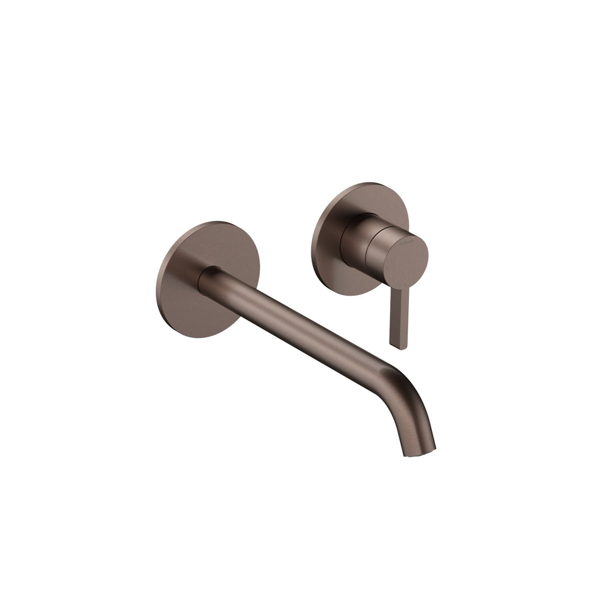 Hotbath Ace AC105EXT afbouwdeel inbouw wastafelkraan 20cm - Geborsteld Koper PVD