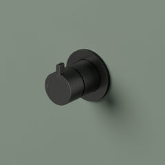 Hotbath Ace AC111EXT afbouwdeel 2-weg omstel - Geborsteld Zwart PVD