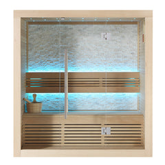 AWT Sauna E1103C Hemlock 120x105 zonder oven