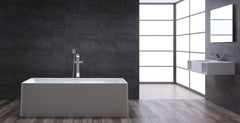 StoneArt Vrijstaand Badkuip BS-509 - mat wit -181x82