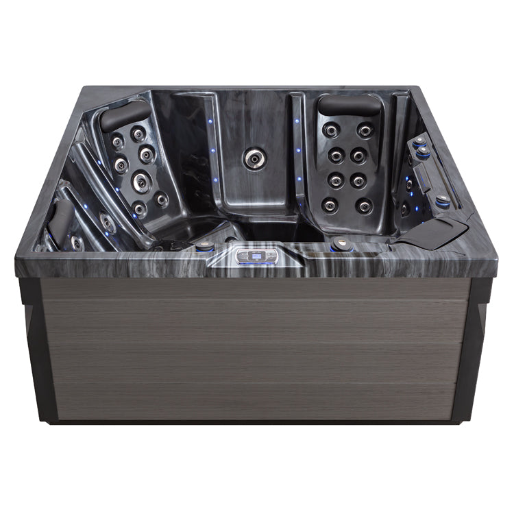 AWT IN-403 eco - buiten spa - CloudyBlack - 200x200 - grijs