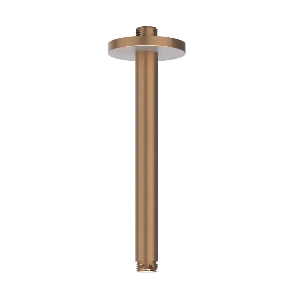 IVY Concord Regendoucheset 4 - inbouw - 20cm plafondbuis - 30cm medium hoofddouche - RVS316 - geborsteld mat koper PVD
