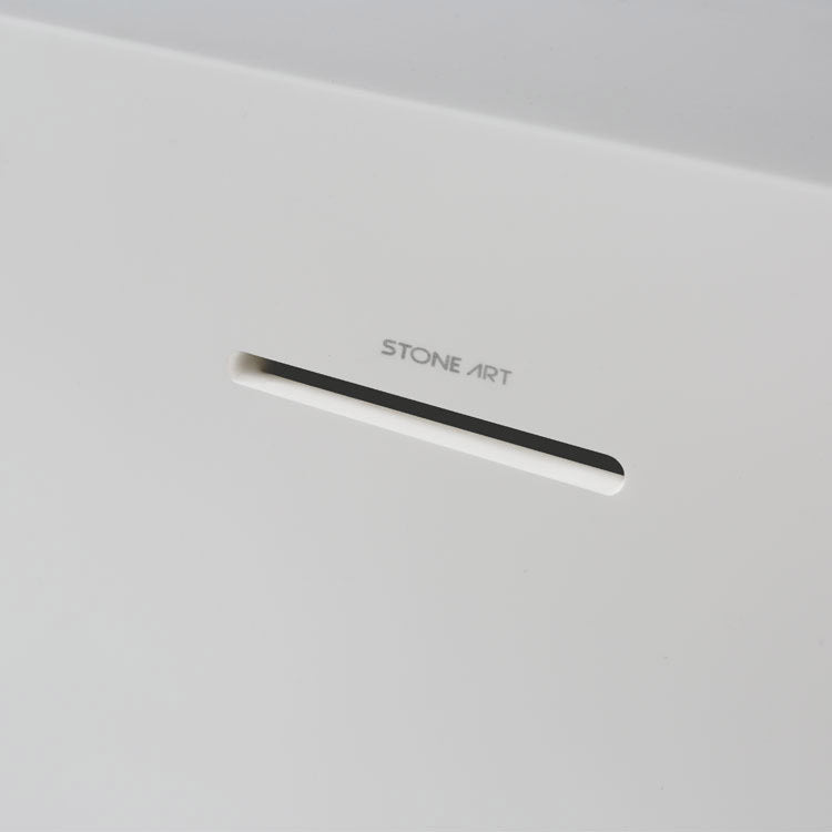 StoneArt Vrijstaand Badkuip BS-551  wit 170x80 glanzend
