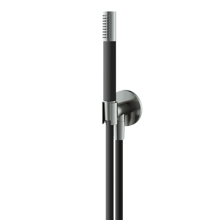 Hotbath Archie AR430 handdouche set met wateraansluiting - RVS