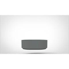 Arcqua Case waskom ovaal 40x28cm mat grijs