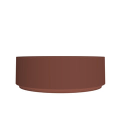 Arcqua Case waskom - rond - 40cm - mat terracotta