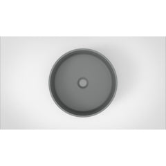 Arcqua Case waskom rond 40x40cm mat grijs