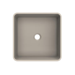Arcqua Case waskom - vierkant - 37x37cm - mat klei