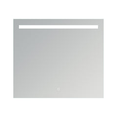 Arcqua Cube Spiegel - 80x70cm - rechthoek - front LED