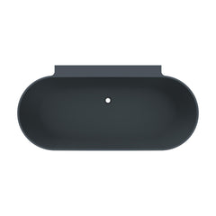 Arcqua Havana Halfvrijstaand Bad - 170x80cm - mat antraciet