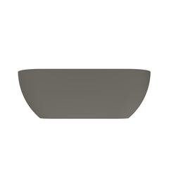 Arcqua Havana Halfvrijstaand Bad - 170x80cm - mat quartz grijs