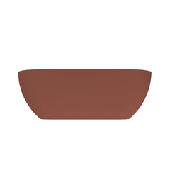 Arcqua Havana Halfvrijstaand Bad - 170x80cm - mat terracotta
