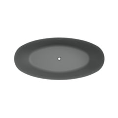 Arcqua Ica vrijstaand ligbad 170x80cm mat grijs