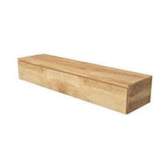 Arcqua Living Base Cabinet - 160x46x30cm - 2 drawers - handleless - melamine faced chipboard - oak natural