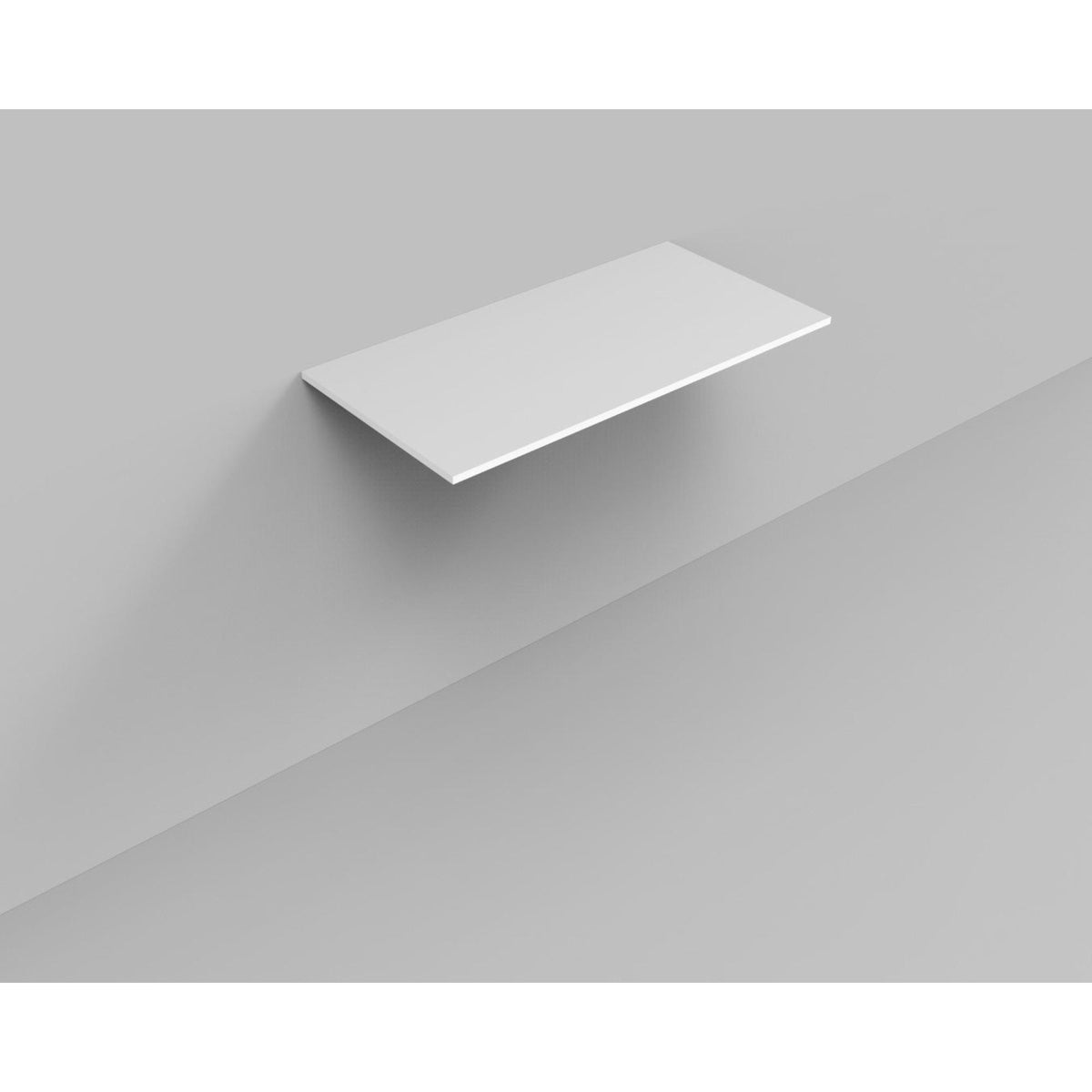 Arcqua Marble Topdeck - 80.5x46x15cm - cast marble - glans wit