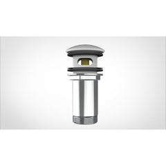 Arcqua pop-up waste wastafel 1 1/4 universeel mat wit