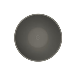 Arcqua Prince waskom - opbouw - rond - 38cm - mat quartz grijs