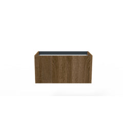 Arcqua Ridge Onderkast - 90x45.5x45cm - 1 lades - push to open - mdf gefolied - oak cafe