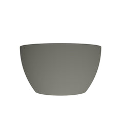 Arqua Olivia Waskom - 22x22cm - rond - opbouw - mat beton