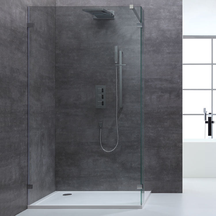 AWT Duschwand Walk-in Dusche LY1001 100x210