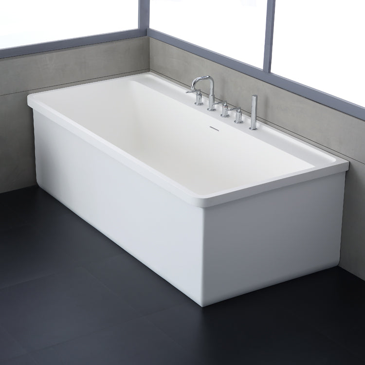 StoneArt Vrijstaand Badkuip BS-537 - glanzend wit - 180x88