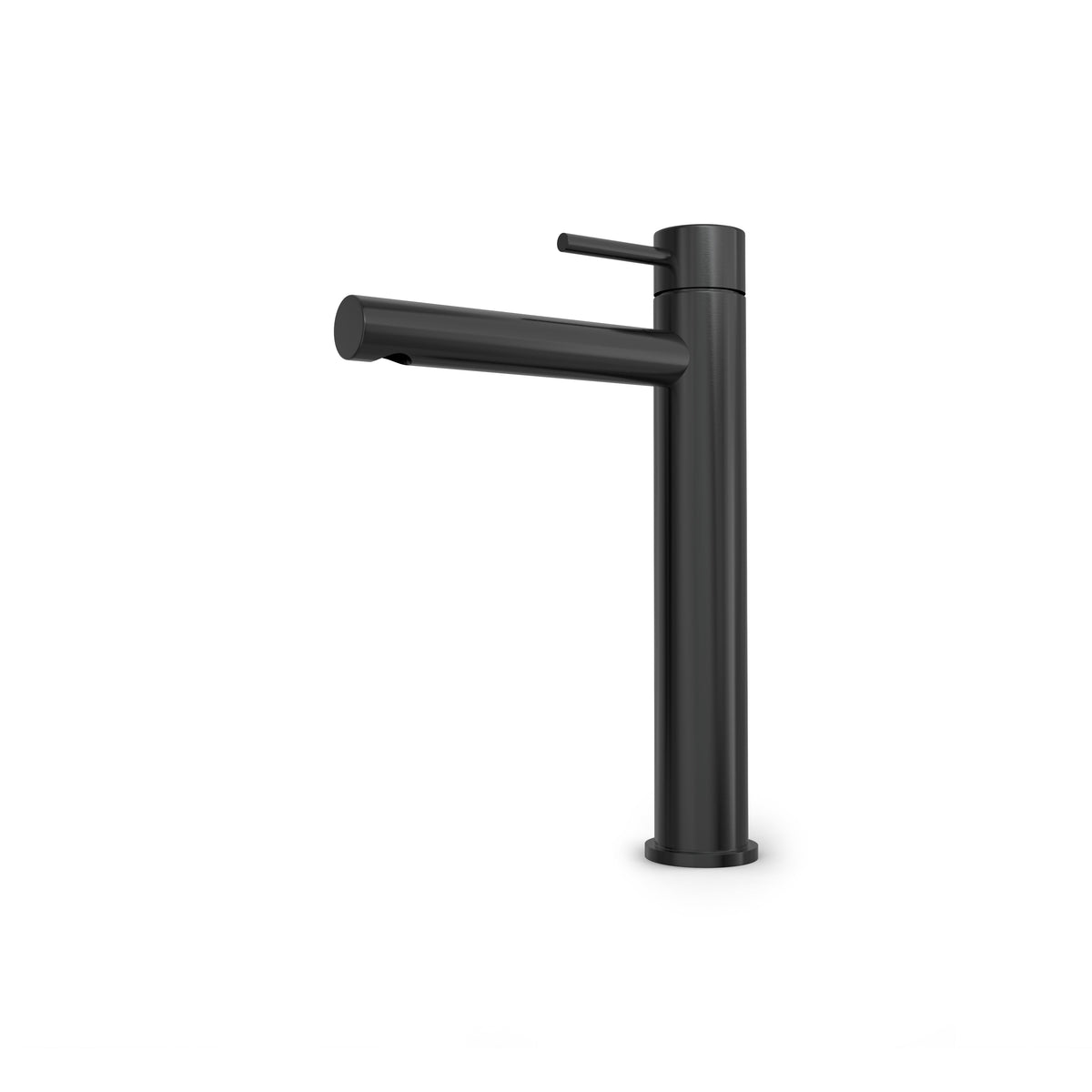 Hotbath Buddy B103H wastafelkraan hoog model - Geborsteld Zwart PVD
