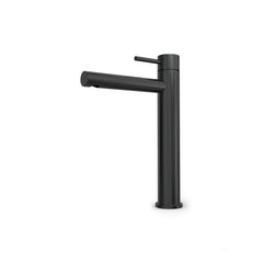 Hotbath Buddy B103H wastafelkraan hoog model - Geborsteld Zwart PVD