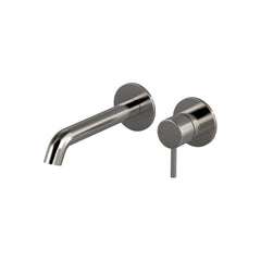 Hotbath Buddy B105EXT18 afbouwdeel inbouw wastafelkraan - 18cm - Geborsteld Nikkel