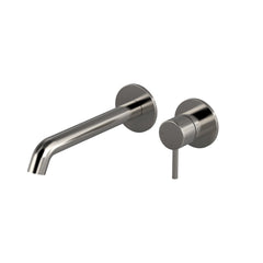 Hotbath Buddy B105EXT22 afbouwdeel inbouw wastafelkraan - 22cm - Geborsteld Nikkel