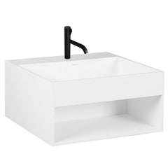 StoneArt wastafel LZ751 - mat wit - 50x50