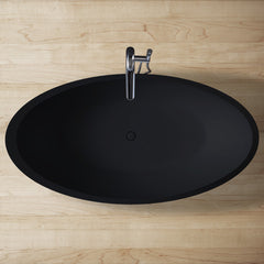 StoneArt BS-531 -zwart mat - 190x100