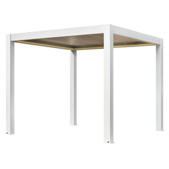 AWT Pergola extreem - wit/antraciet - elektrisch