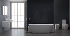 StoneArt Vrijstaand Badkuip BS-529 - wit mat - 185x81