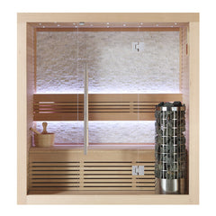 AWT Sauna E1103A Hemlock 180x105 6.8kW Cilindro