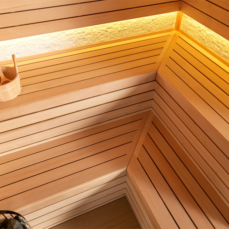 AWT Sauna E1603XL Hemlock 240x200 10.8kW Virta Bi-O