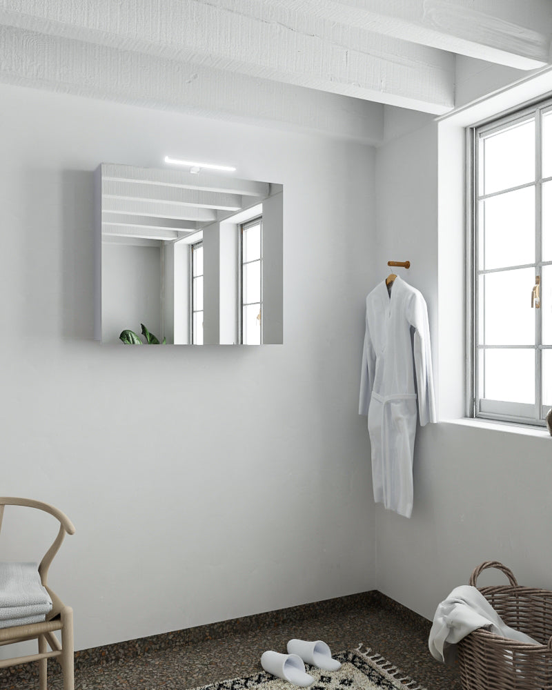 MONDIAZ CUBB spiegelkast 50x70x16cm kleur cale met 1 deur