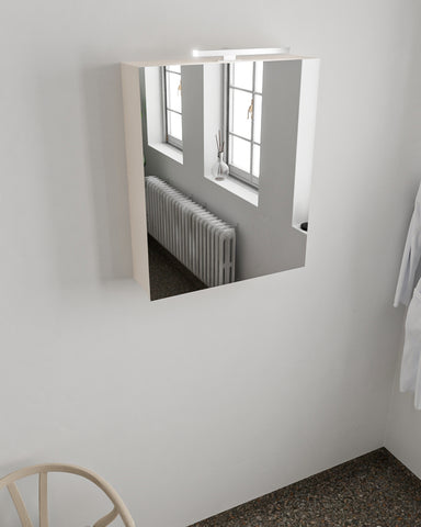 MONDIAZ CUBB spiegelkast 50x70x16cm kleur linen met 1 deur