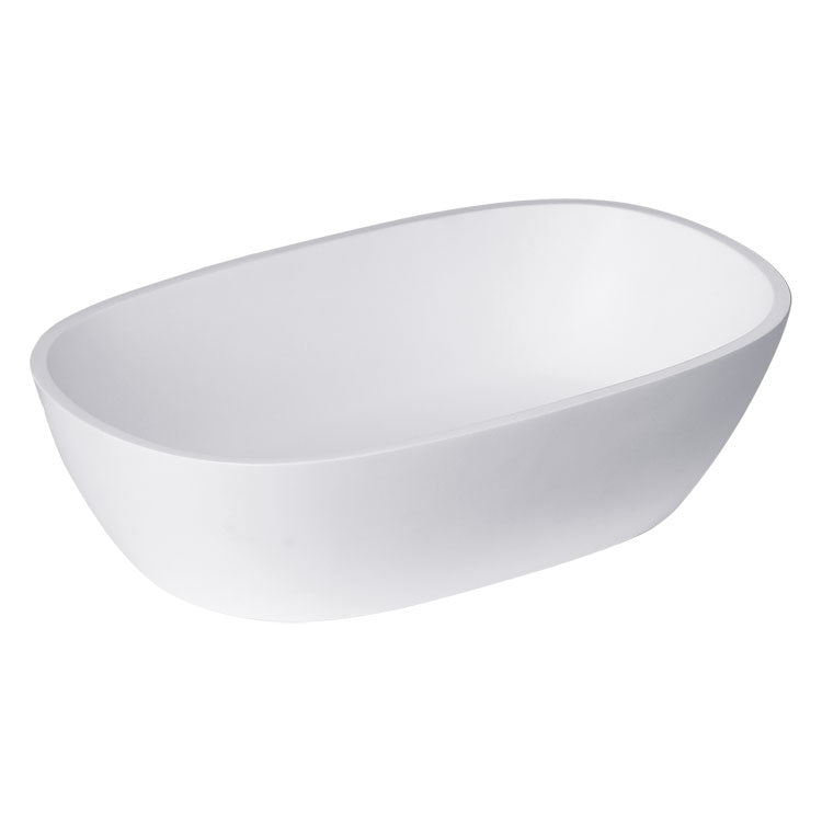 StoneArt Wastafel LC151 - mat wit - 57x33cm