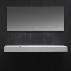 StoneArt Wastafel LP4516-0L - wit matt - 160x48