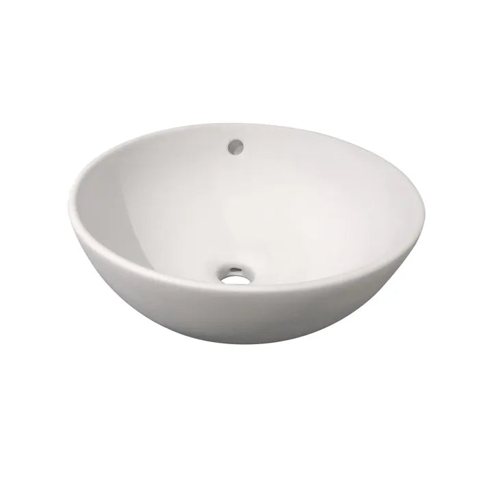 Best Design Ancona opbouw wastafel waskom mat wit 38x38x16cm