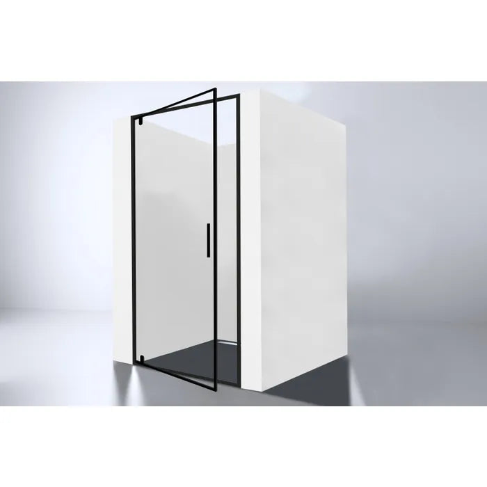 Best Design Baron shower door 100x200 black