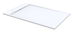 Best Design Decent solid surface shower tray matt white 180x90x4.5cm